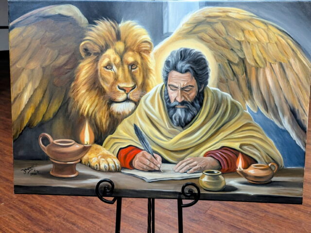 St. Mark Writes the Gospel