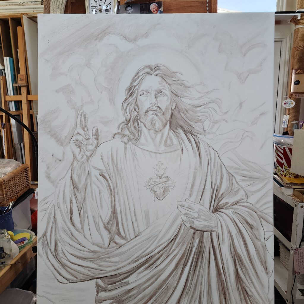Sacred Heart of Jesus, version 2